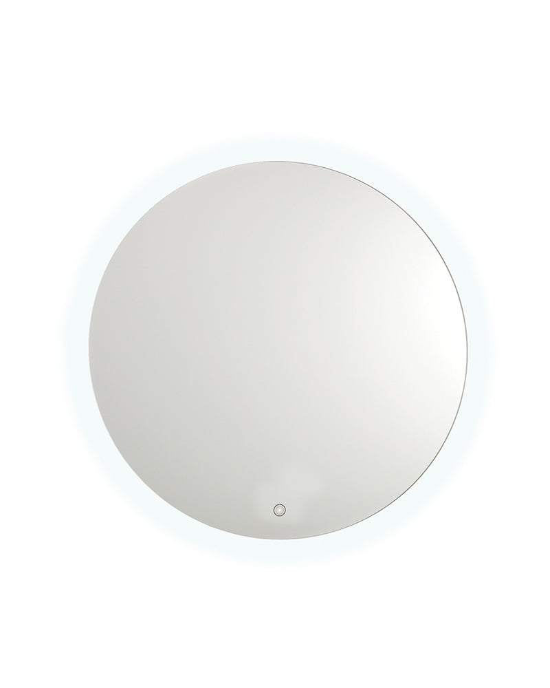 Circa LED - Kulaté kadeřnické zrcadlo - S tlumením