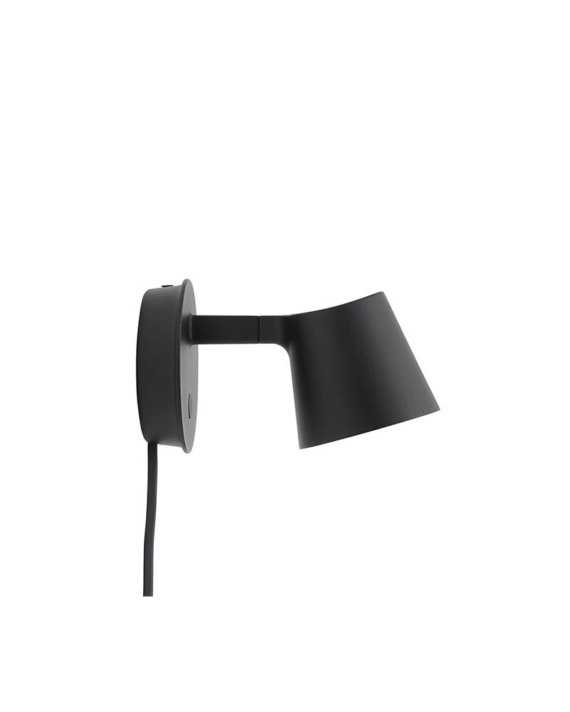 Tip - Černá nástěnná lampa