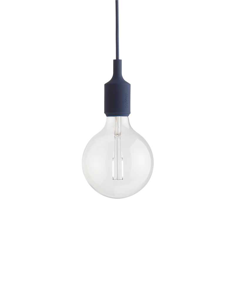 E27 LED - Tmavě modré stropní světlo