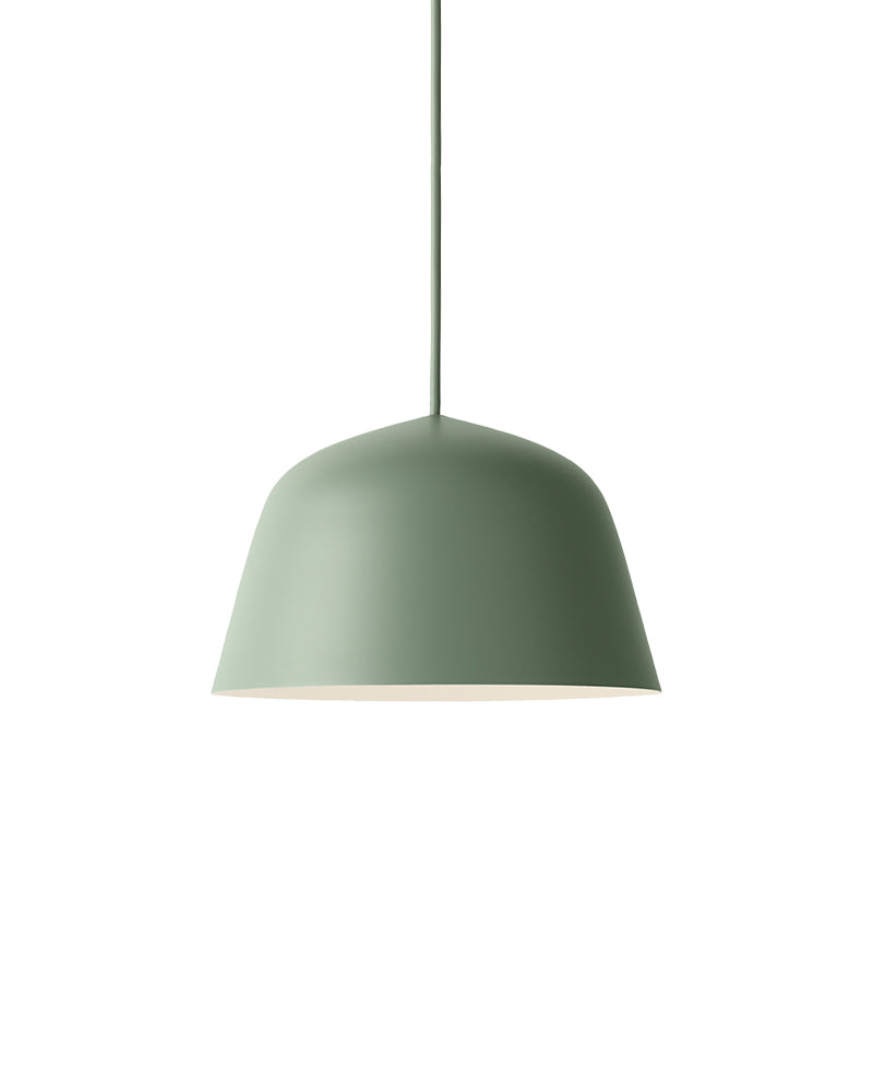 Ambit - Zelená závěsná lampa - ø25