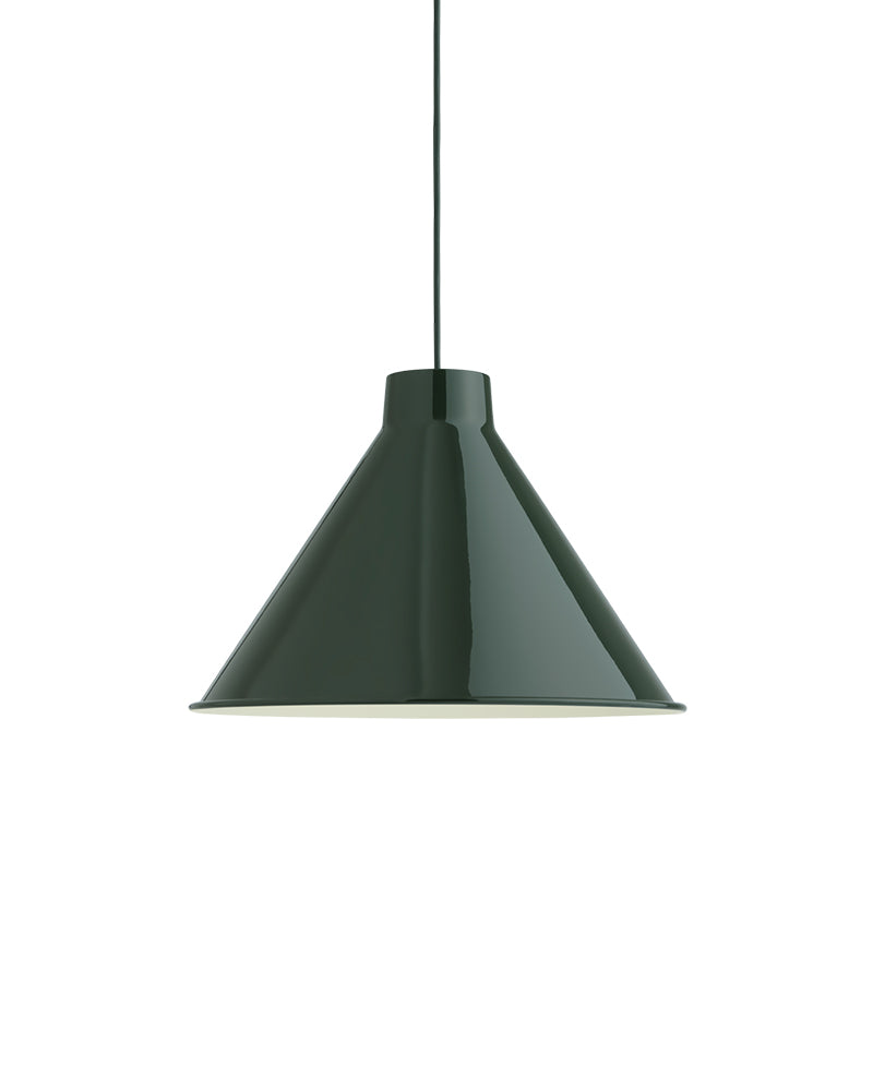 Top - Zelená závěsná lampa
