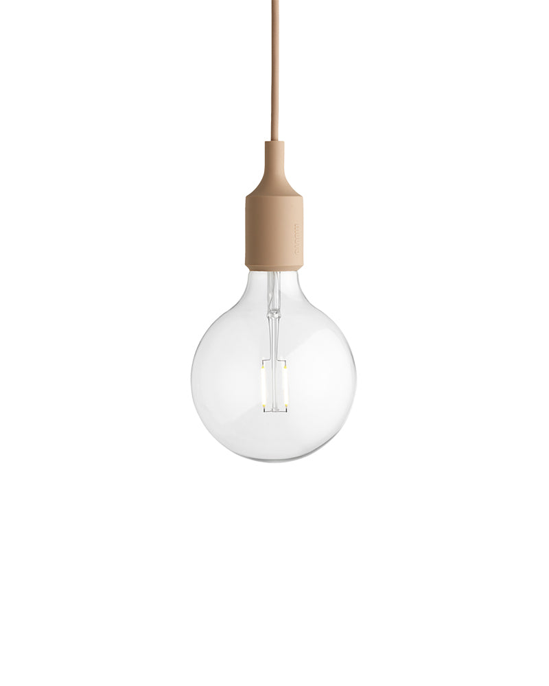 E27 LED - Béžové stropní světlo