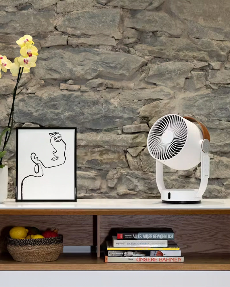 Leo - Bílý ventilátor