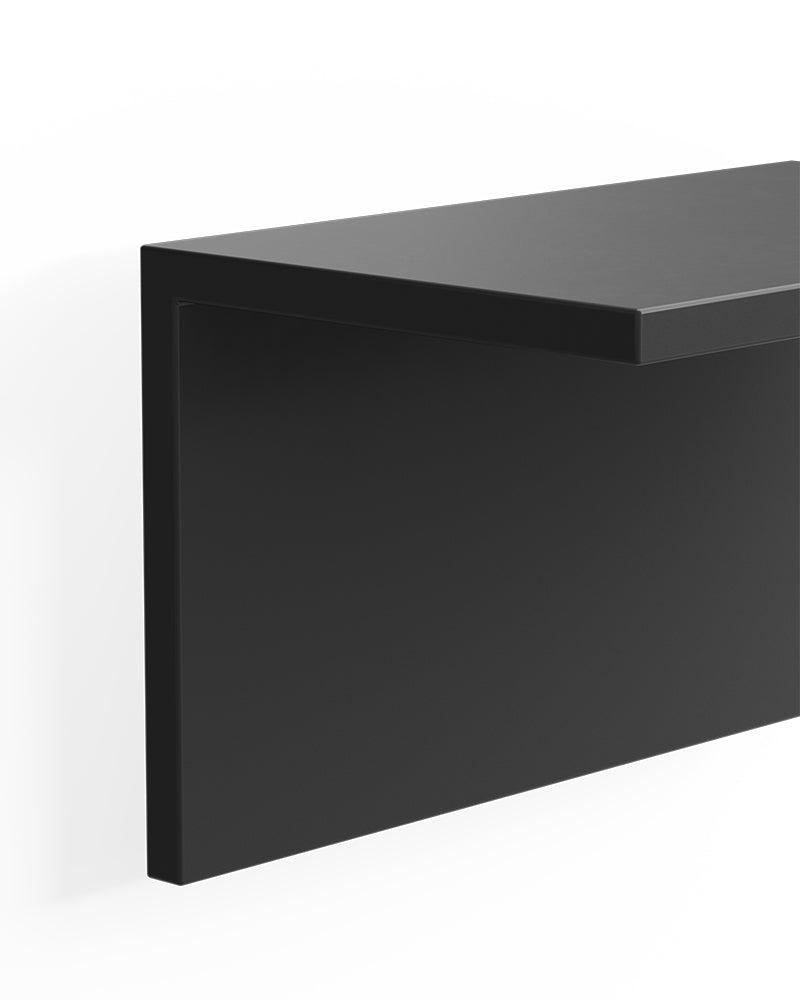 Display Black - 32cm police z černého melaminu