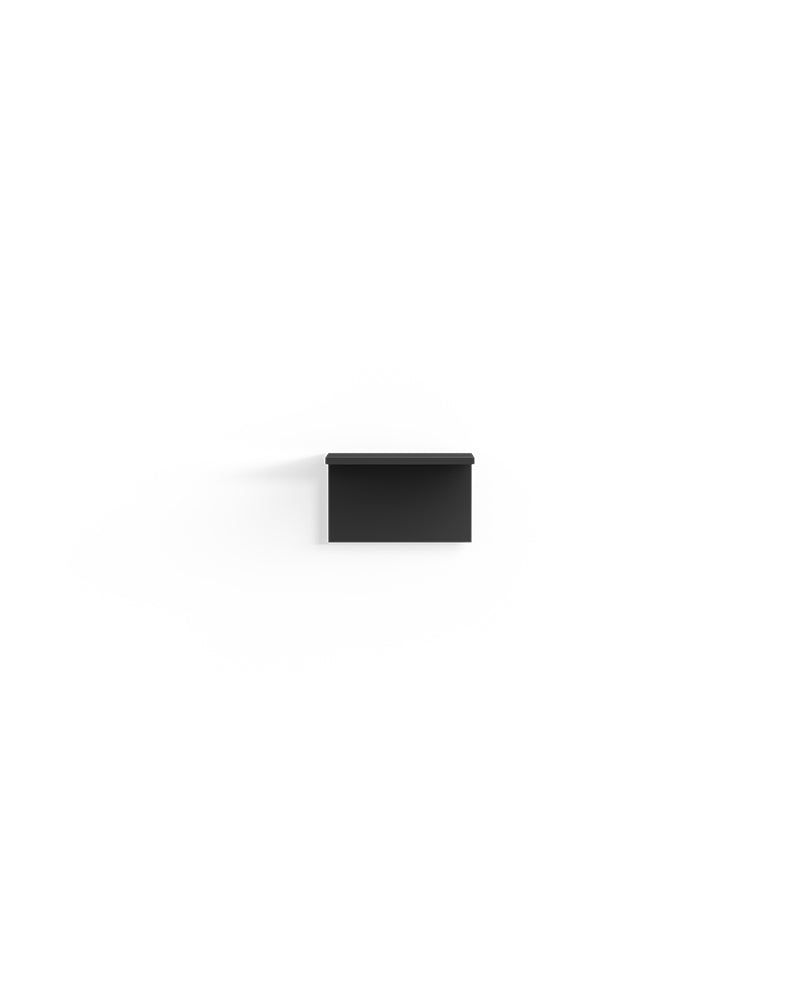 Display Black - 32cm police z černého melaminu