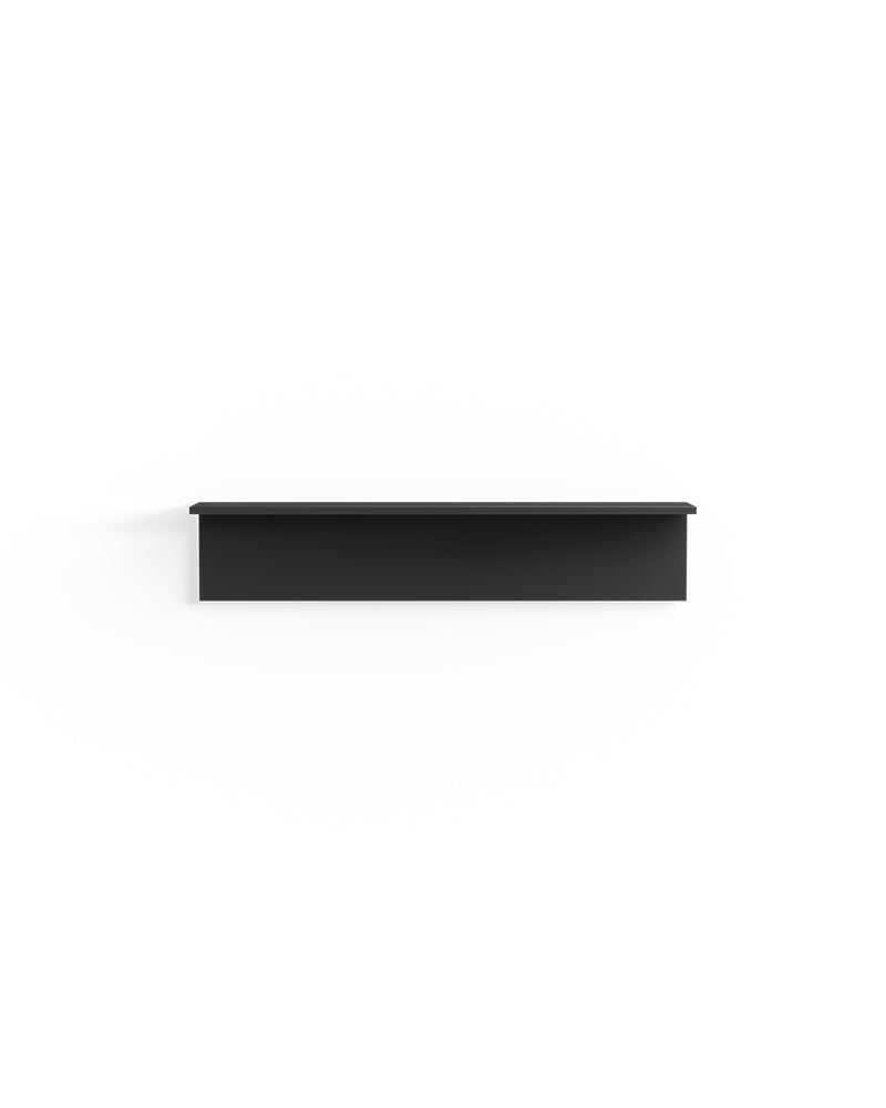 Display Black - police 98 cm v černém melaminu