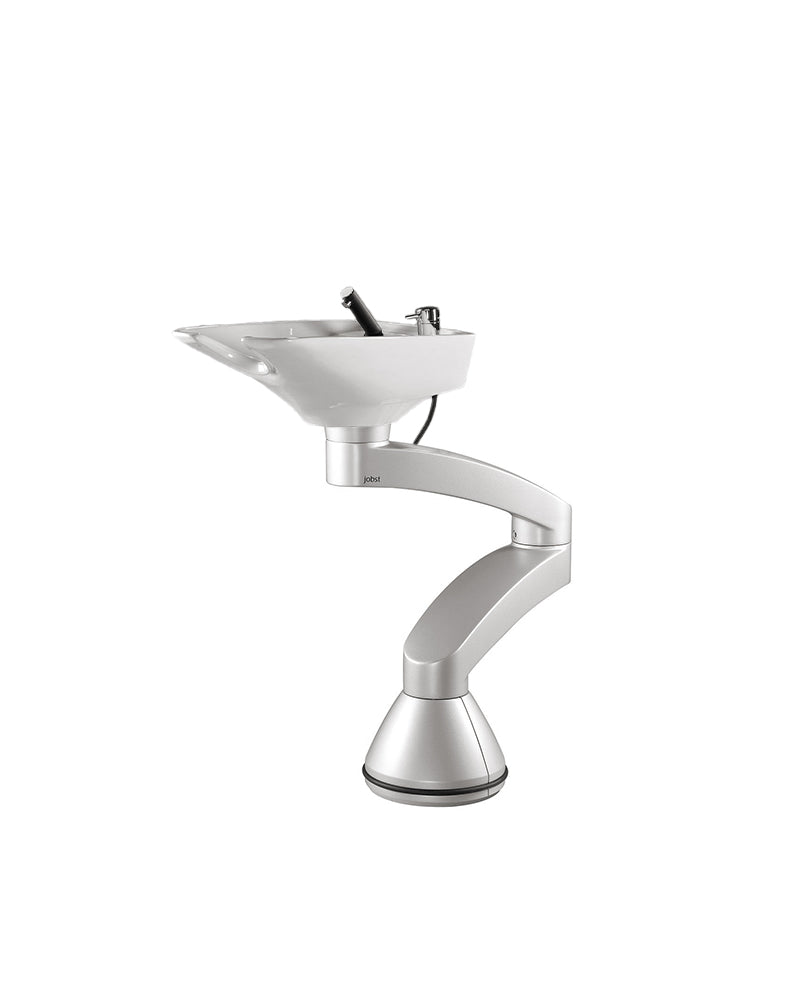 Contura swing PLUS - Hliníkový stojanový mycí box - Bílá vana