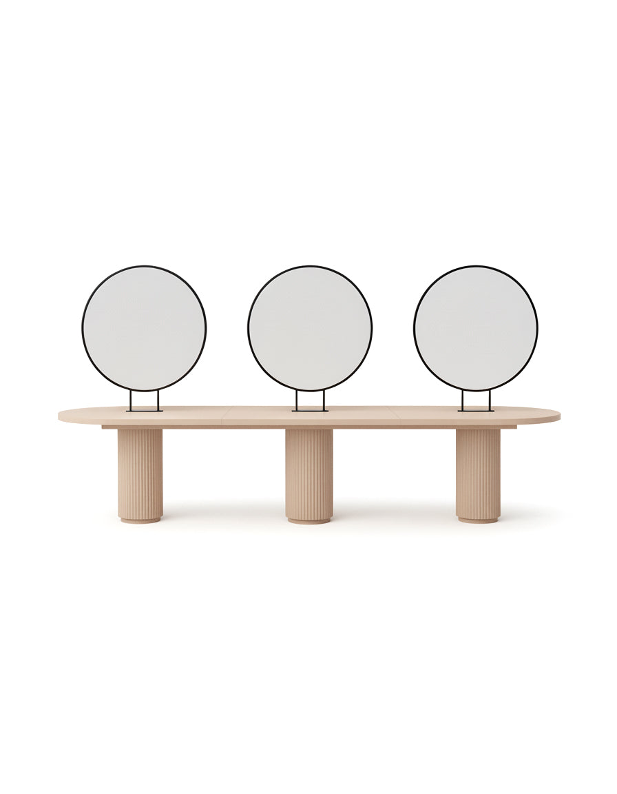 Island Beige - Písečná volně stojící obsluha se 6 klientskými místy
