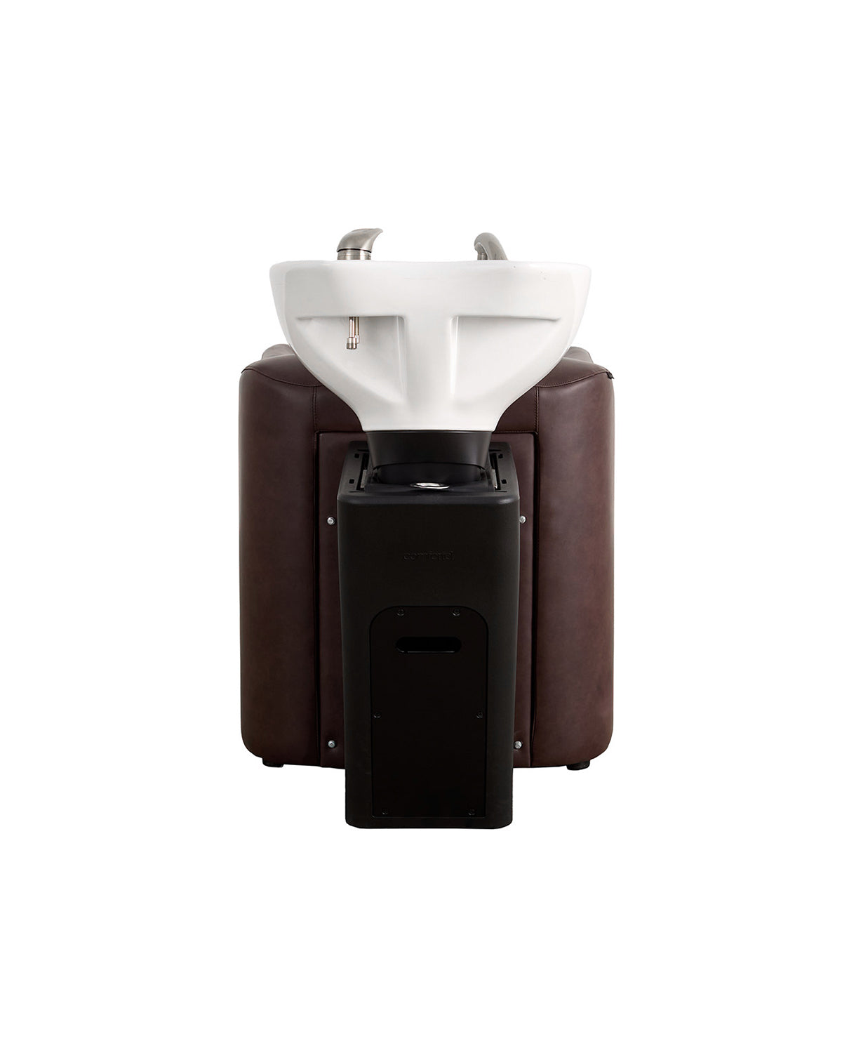 Vespa Merlot - Hnědý mycí box s bílou vaničkou