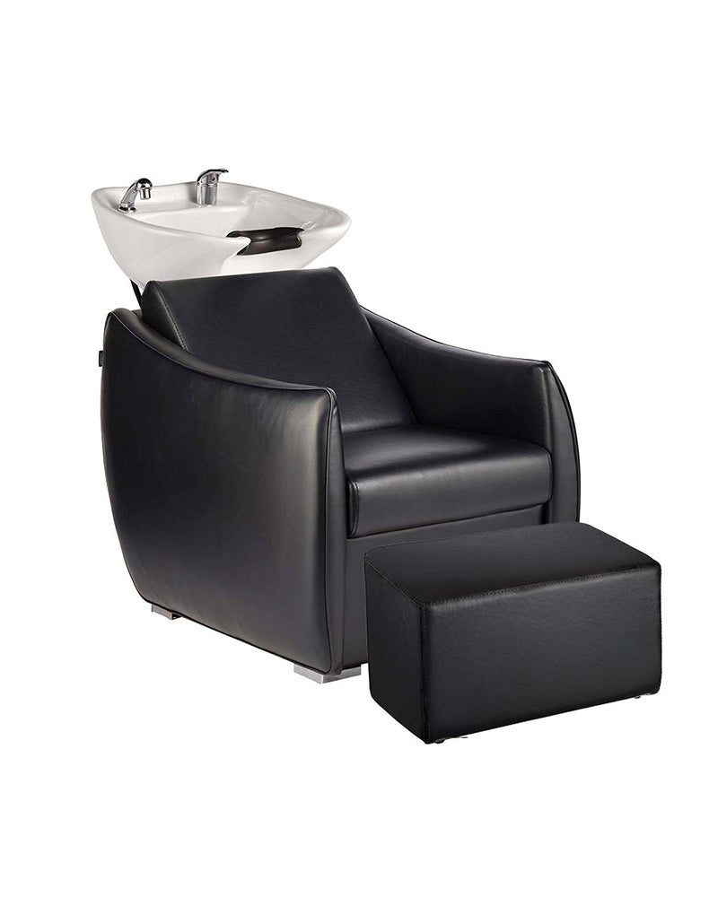 Ottoman Black - Opěrka nohou pro mycí box